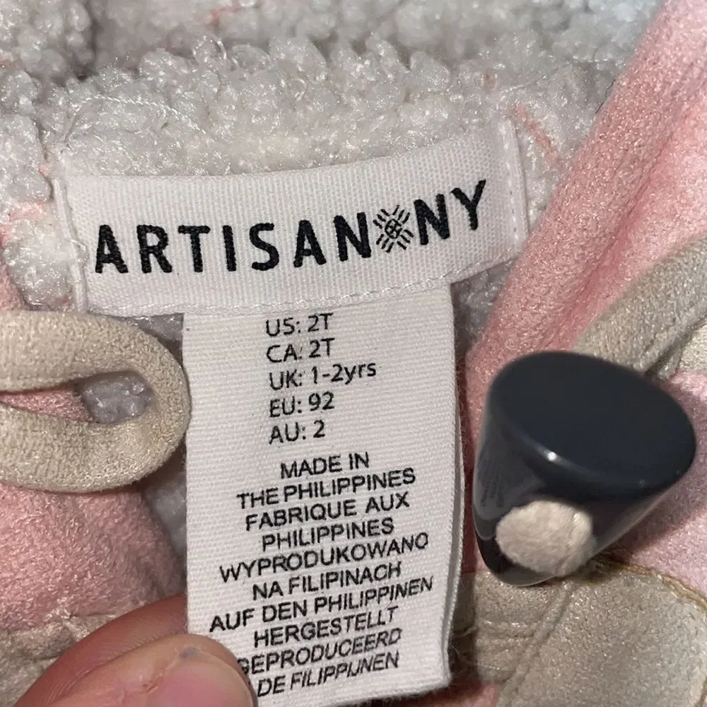 Artisan NY pink poncho